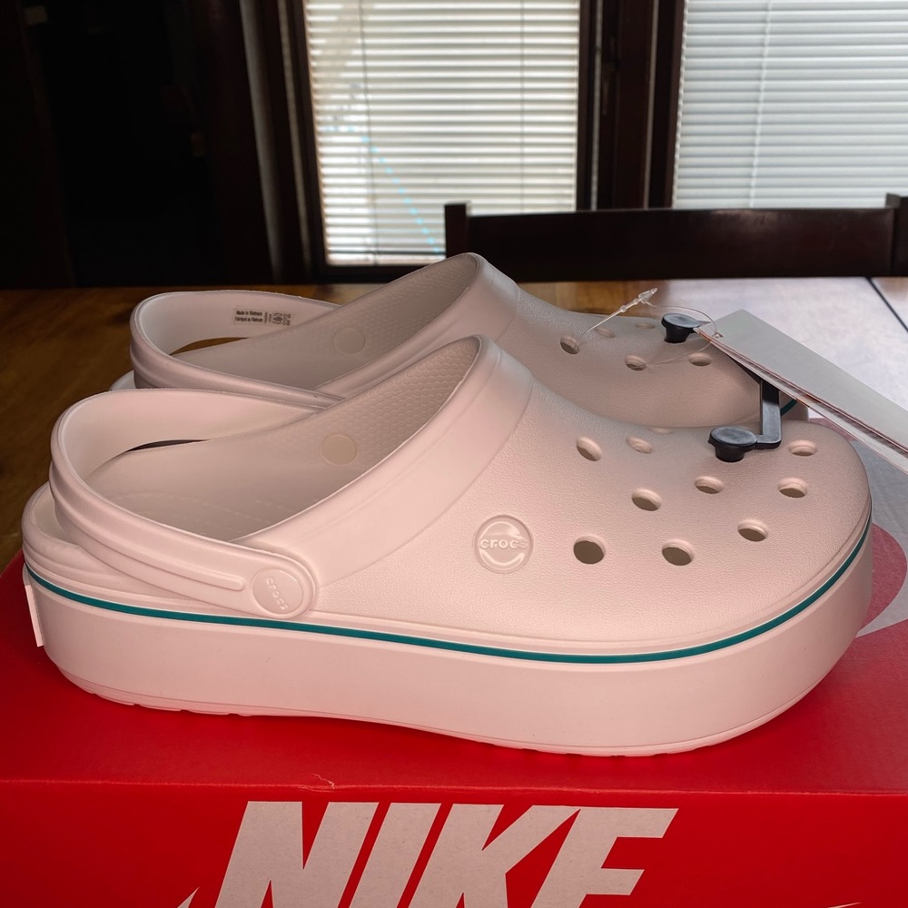 Crocs Crocband Platform Clogs Size Mens 6 Womens 8
